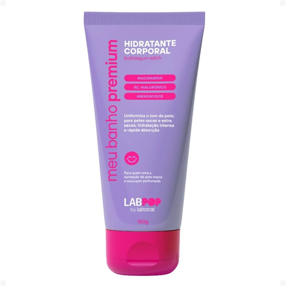 Hidratante Corporal LabPop by Labotrat Meu Banho Premium Bubblegum Witch 150g
