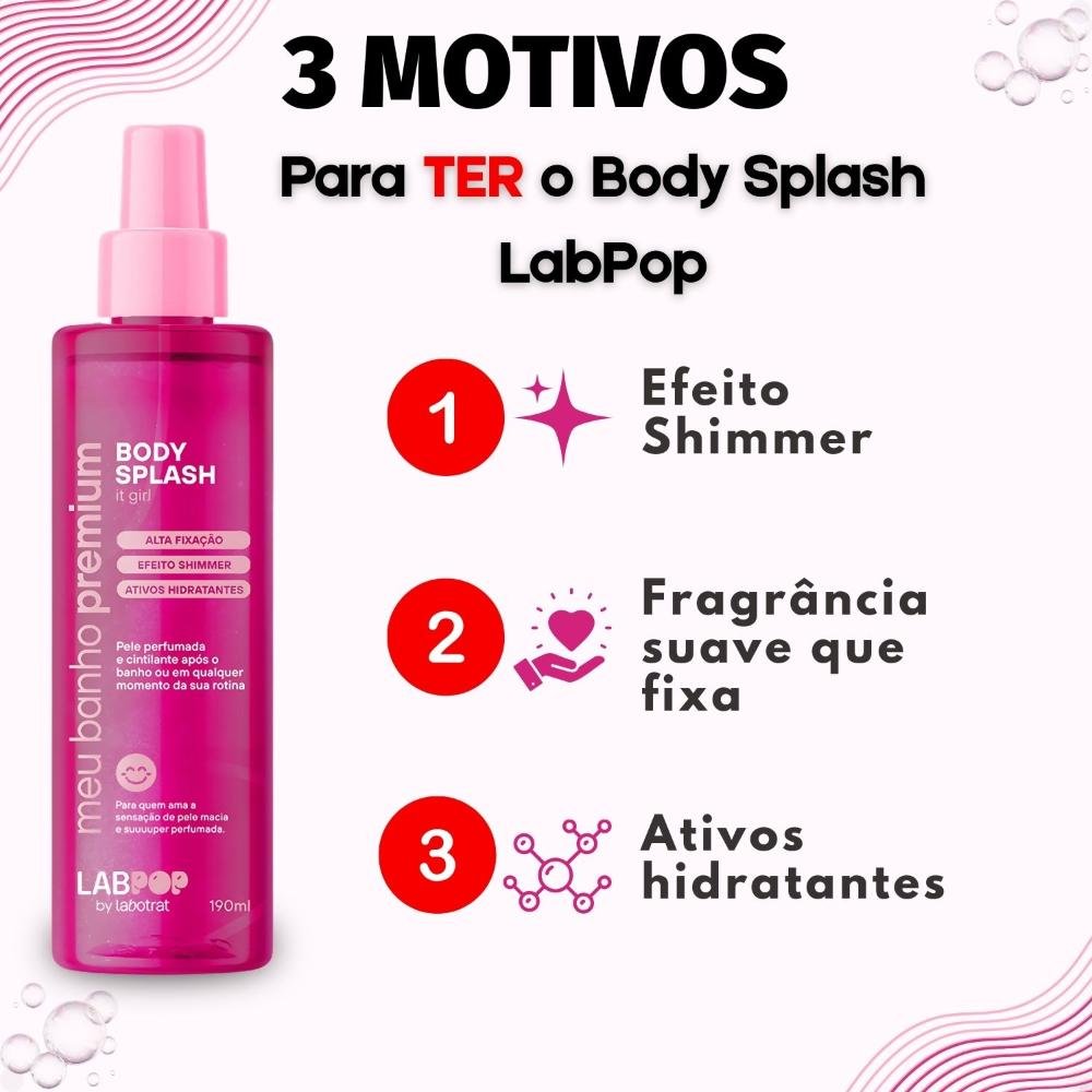Body Splash LabPop by Labotrat Meu Banho Premium It Girl 190ml 190ml 5
