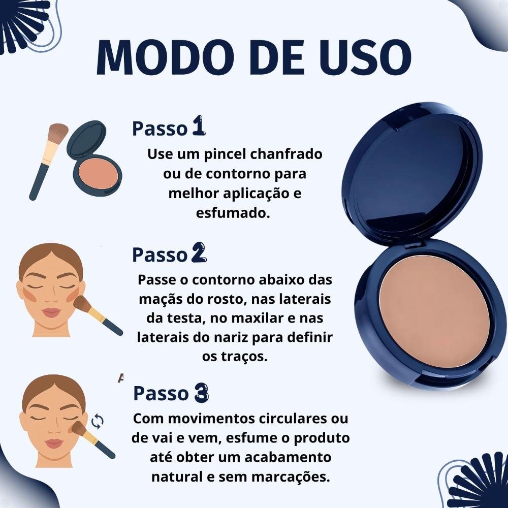 Contorno Compacto Bruna Tavares Bt Blush Contour Taupe Chic 5g Taupe Chic 6