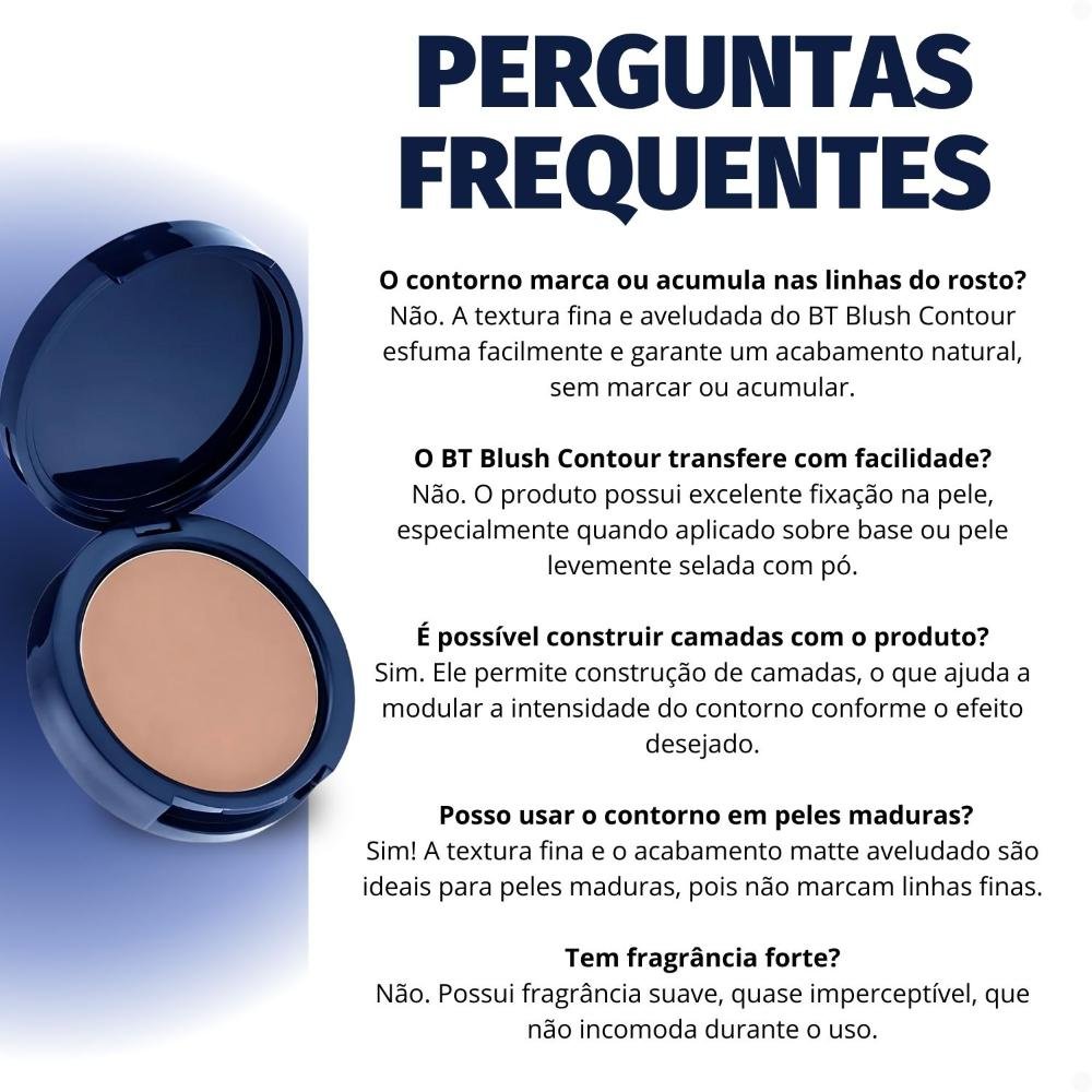 Contorno Compacto Bruna Tavares Bt Blush Contour Taupe Chic 5g Taupe Chic 7