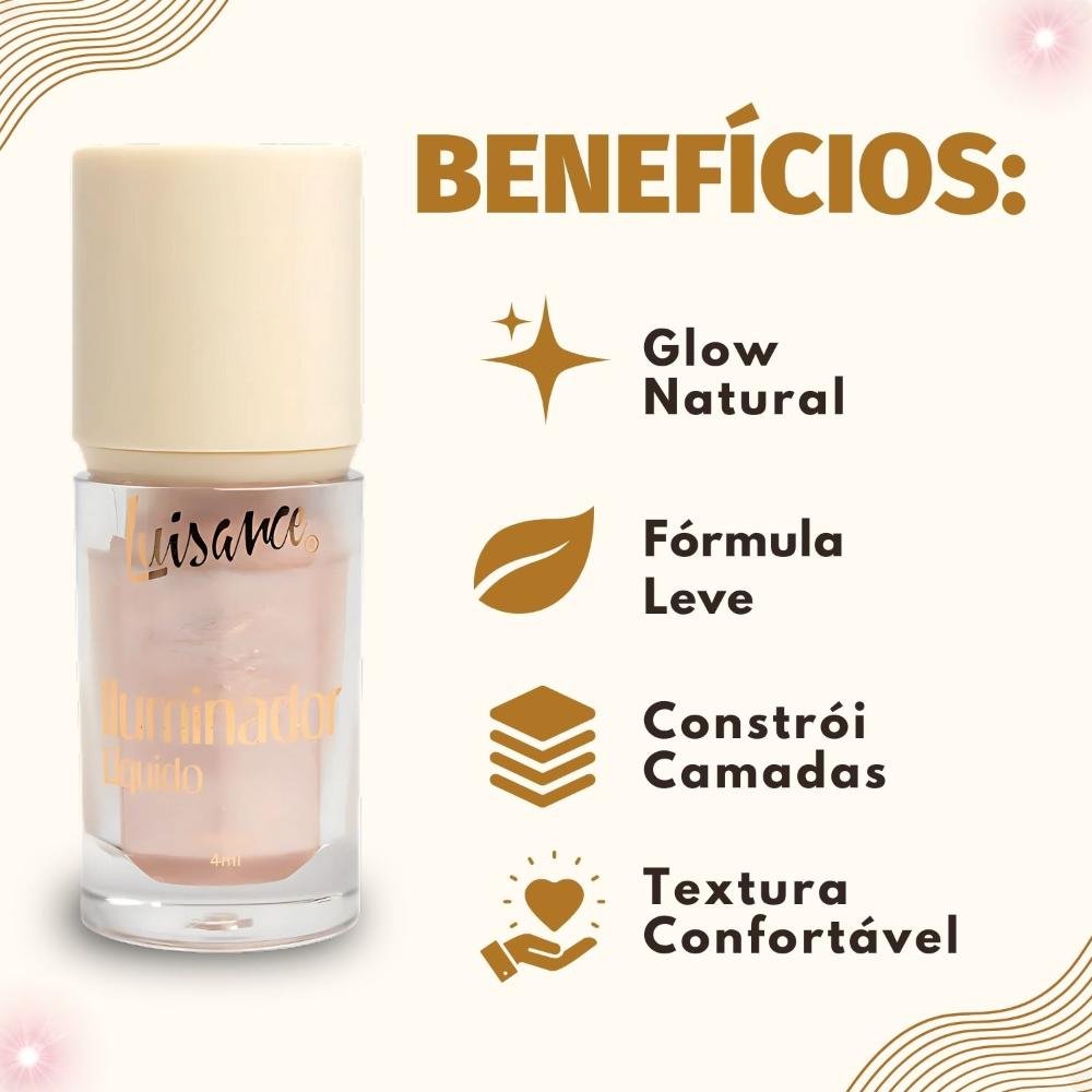 Iluminador Líquido Luisance Champanhe Ref.l3287 Champanhe 2