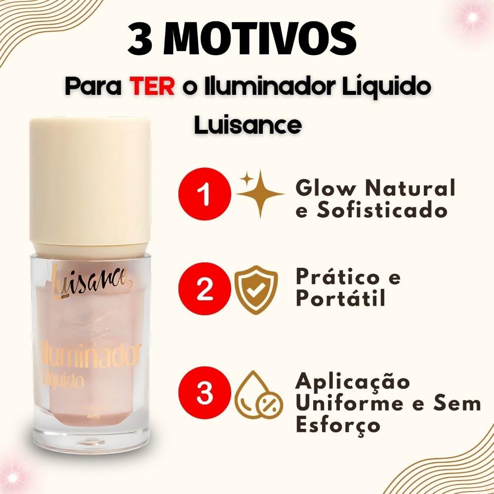 Iluminador Líquido Luisance Champanhe Ref.l3287 Champanhe 4