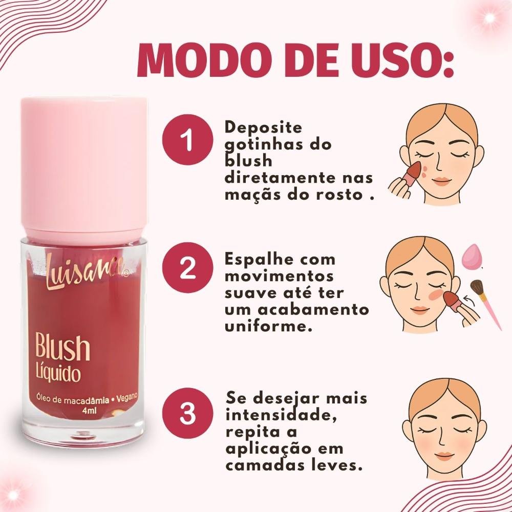 Blush Líquido Luisance Malva Ref.l3283 Malva 6