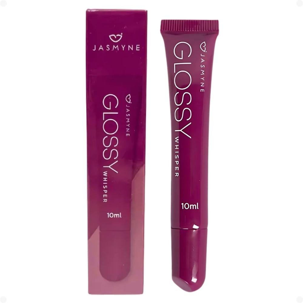 Brilho Labial Jasmyne Glossy Whisper Plum Allure J0101