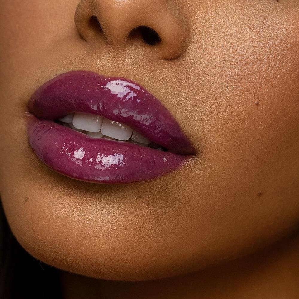 Brilho Labial Jasmyne Glossy Whisper Plum Allure J0101 Plum Allure 6