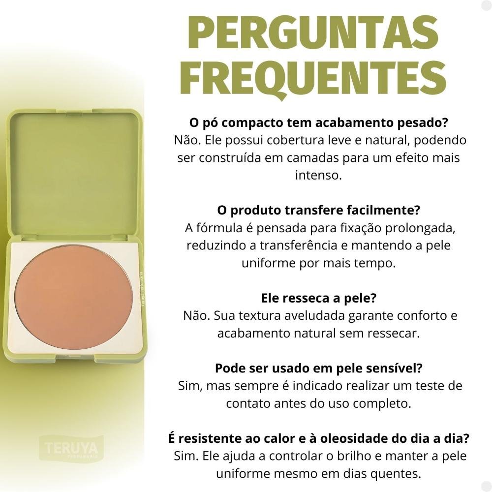 Pó Compacto Ruby Rose Silk Skin Soft Finish Medium 01 HB-T1400-6 ÚNICO 6