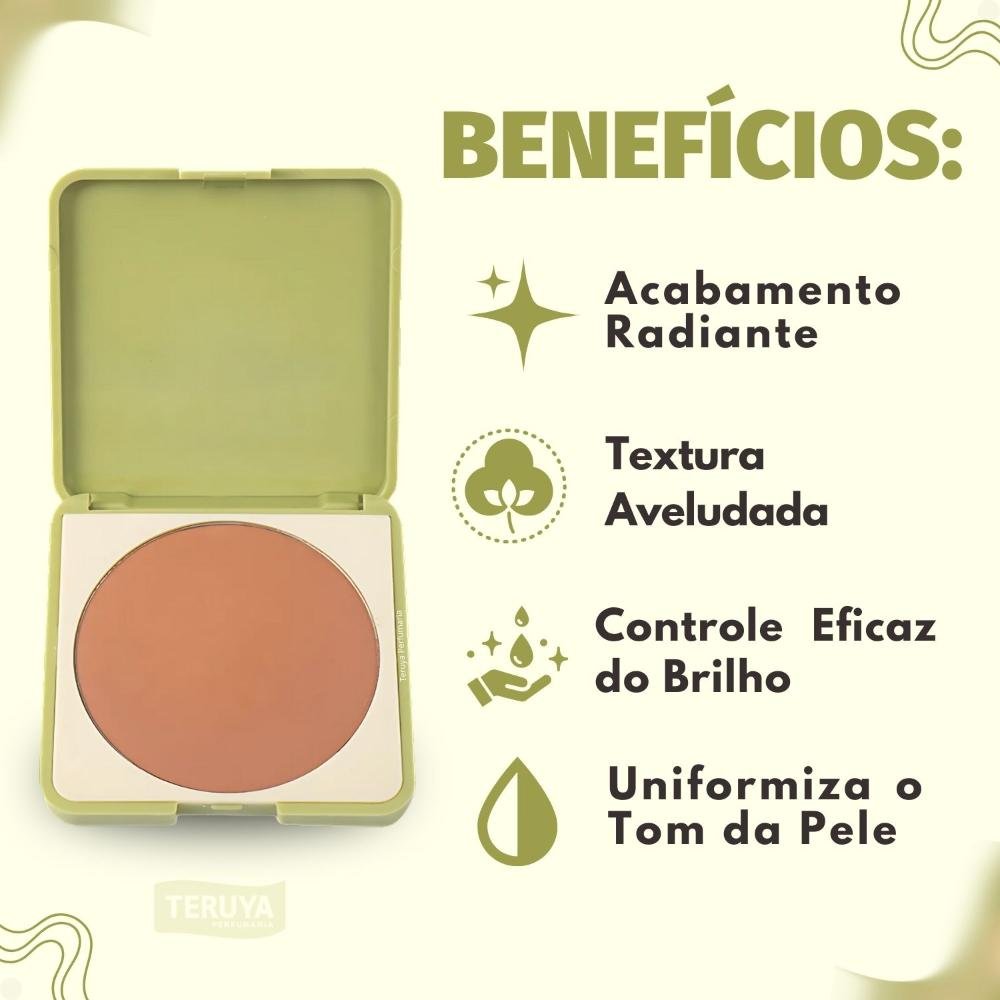 Pó Compacto Ruby Rose Silk Skin Soft Finish Medium 02 HB-T1400-7 HB-T1400-7 2