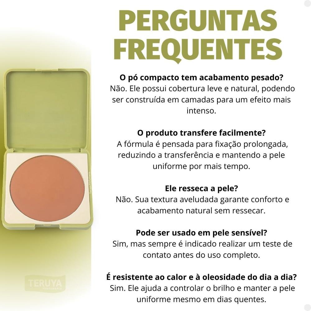 Pó Compacto Ruby Rose Silk Skin Soft Finish Medium 02 HB-T1400-7 HB-T1400-7 6