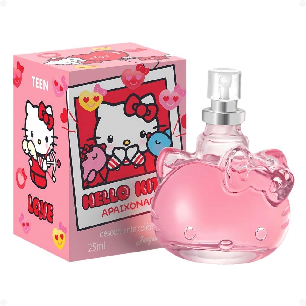 Desodorante Colônia Jequiti Teen Hello Kitty Apaixonada 25ml