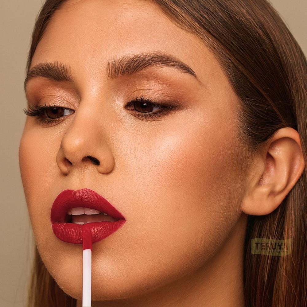 Batom Líquido Ruby Rose Silk Skin Comfort Lips SL09 HB-L6201-9 ÚNICO 5