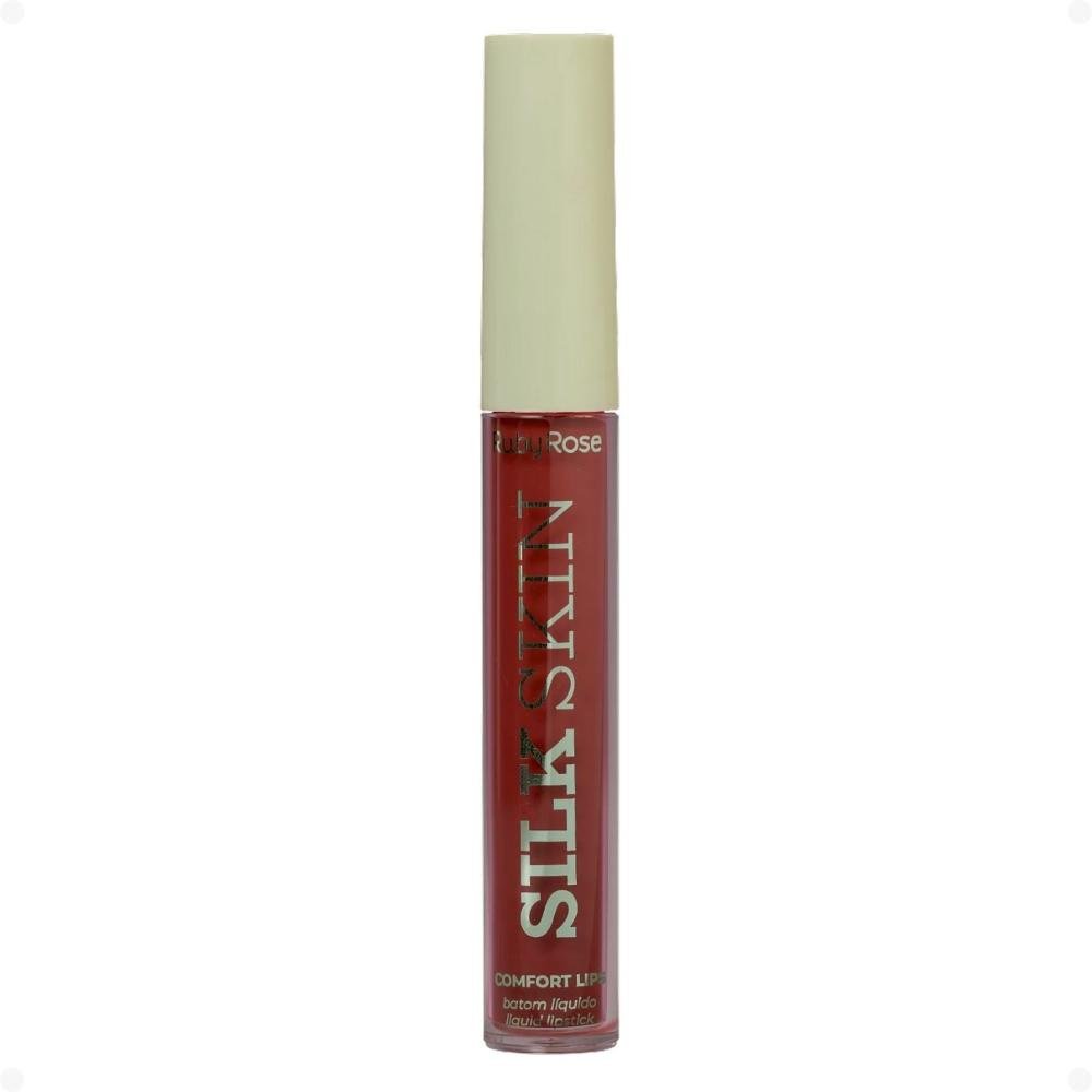 Batom Líquido Ruby Rose Silk Skin Comfort Lips SL11 HB-L6201-11