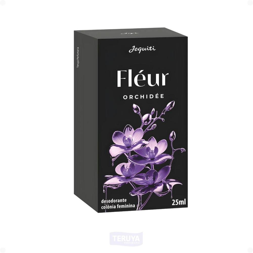 Desodorante Colônia Feminina Jequiti Fléur Orchidée 25ml 25ml 4