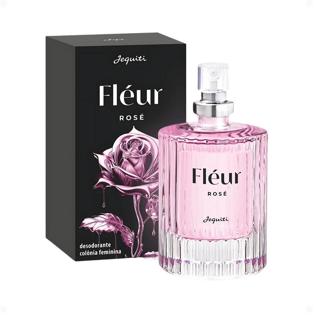Desodorante Colônia Feminina Jequiti Fléur Rosé 25ml