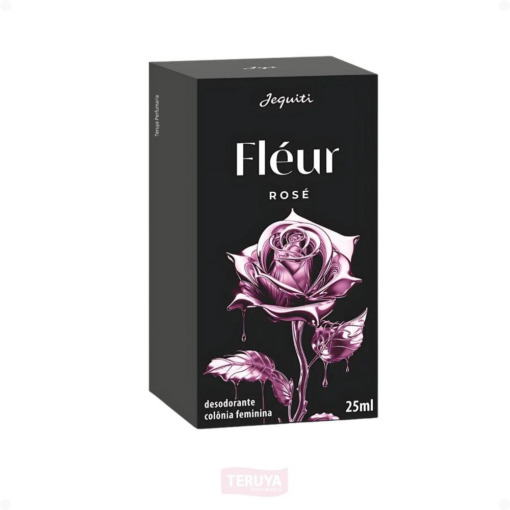 Desodorante Colônia Feminina Jequiti Fléur Rosé 25ml 25ml 4