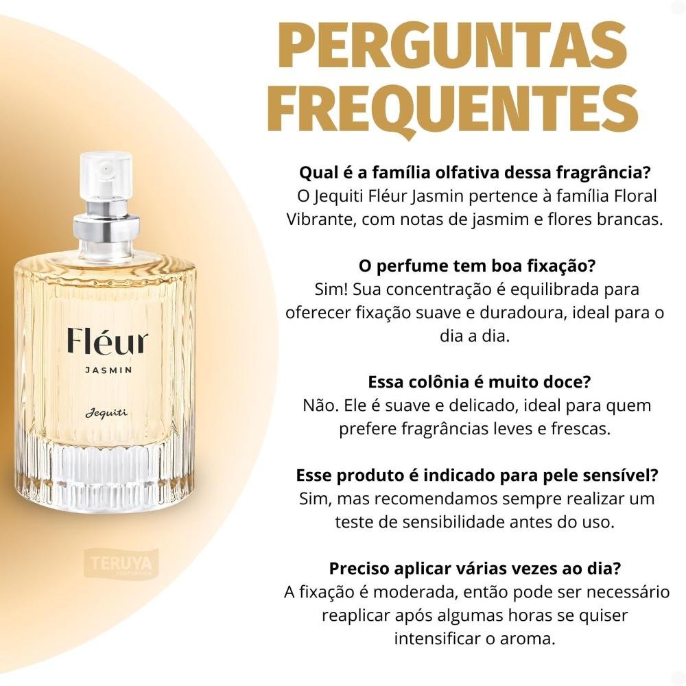 Desodorante Colônia Feminina Jequiti Fléur Jasmin 25ml 25ml 8