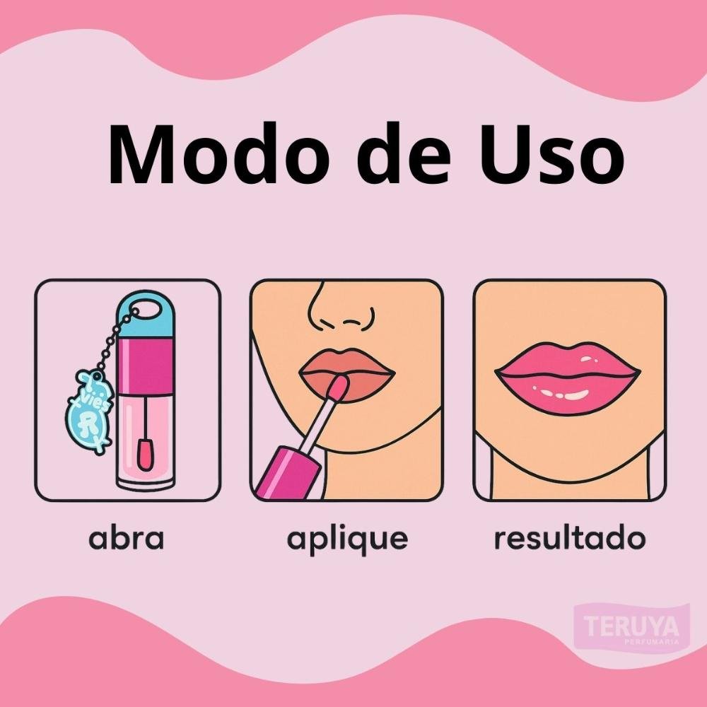 Lip Oil Ruby Rose Popstar Gimme Bling Plush HB-L6507-2 ÚNICO 5