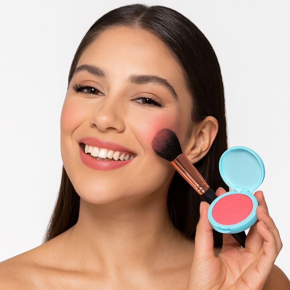 Blush Compacto Ruby Rose Popstar Play Back Girlfriend HB-M08-4 ÚNICO 6