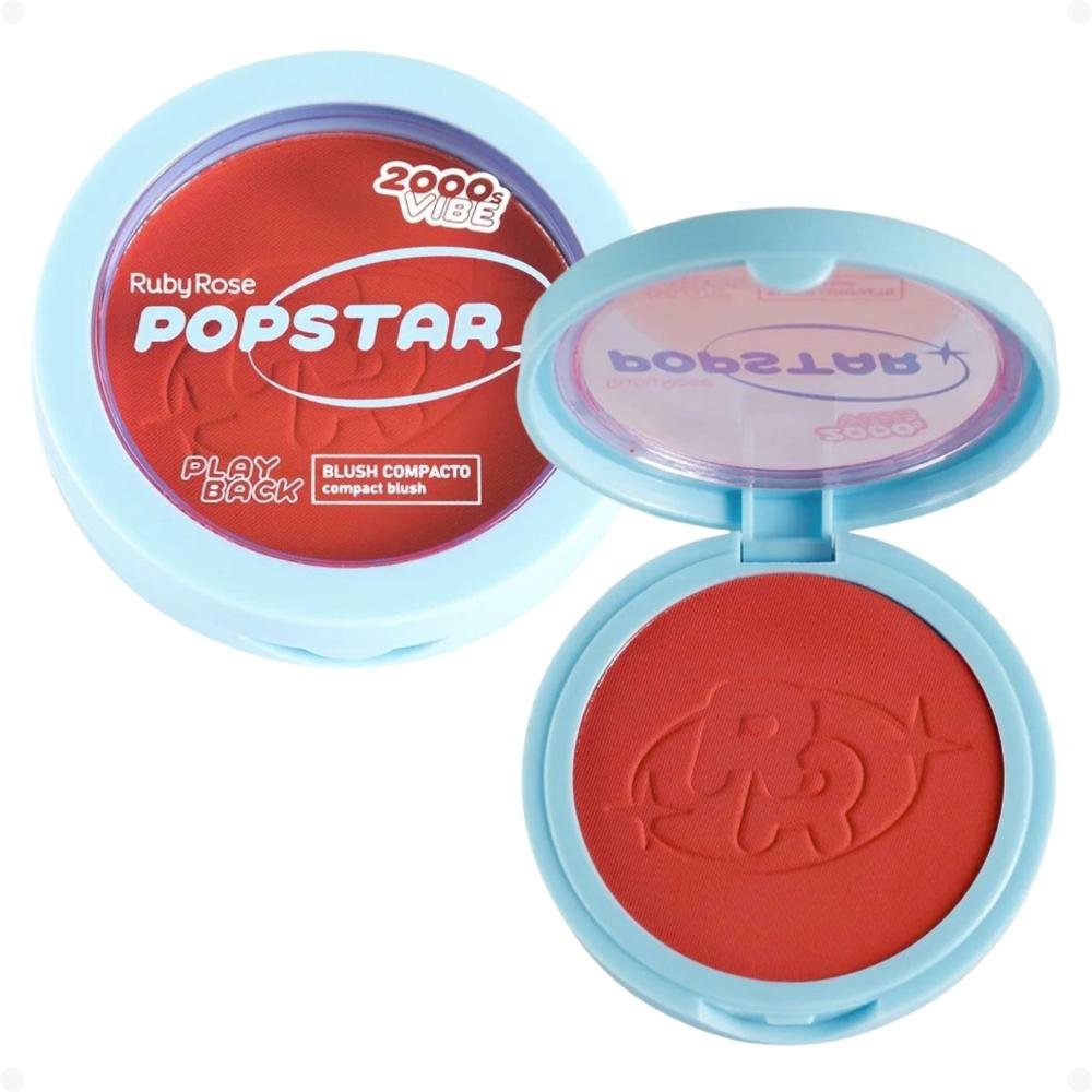 Blush Compacto Ruby Rose Popstar Play Back Smash HB-M08-5