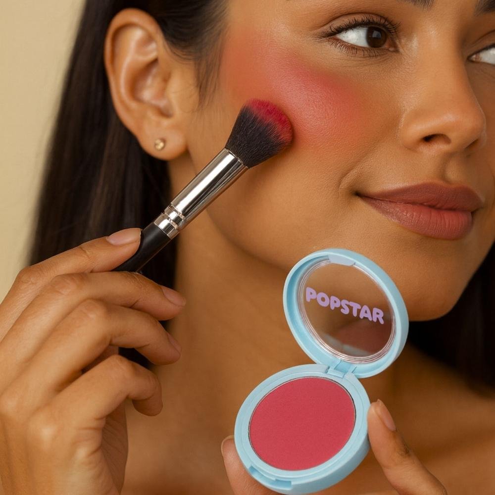 Blush Compacto Ruby Rose Popstar Play Back Smash HB-M08-5 ÚNICO 6