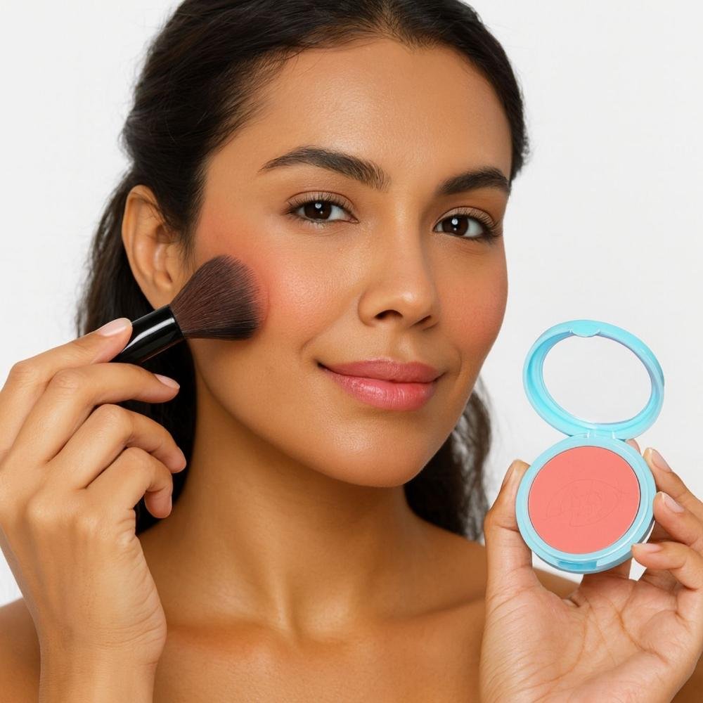 Blush Compacto Ruby Rose Popstar Play Back Diva HB-M08-2 ÚNICO 6