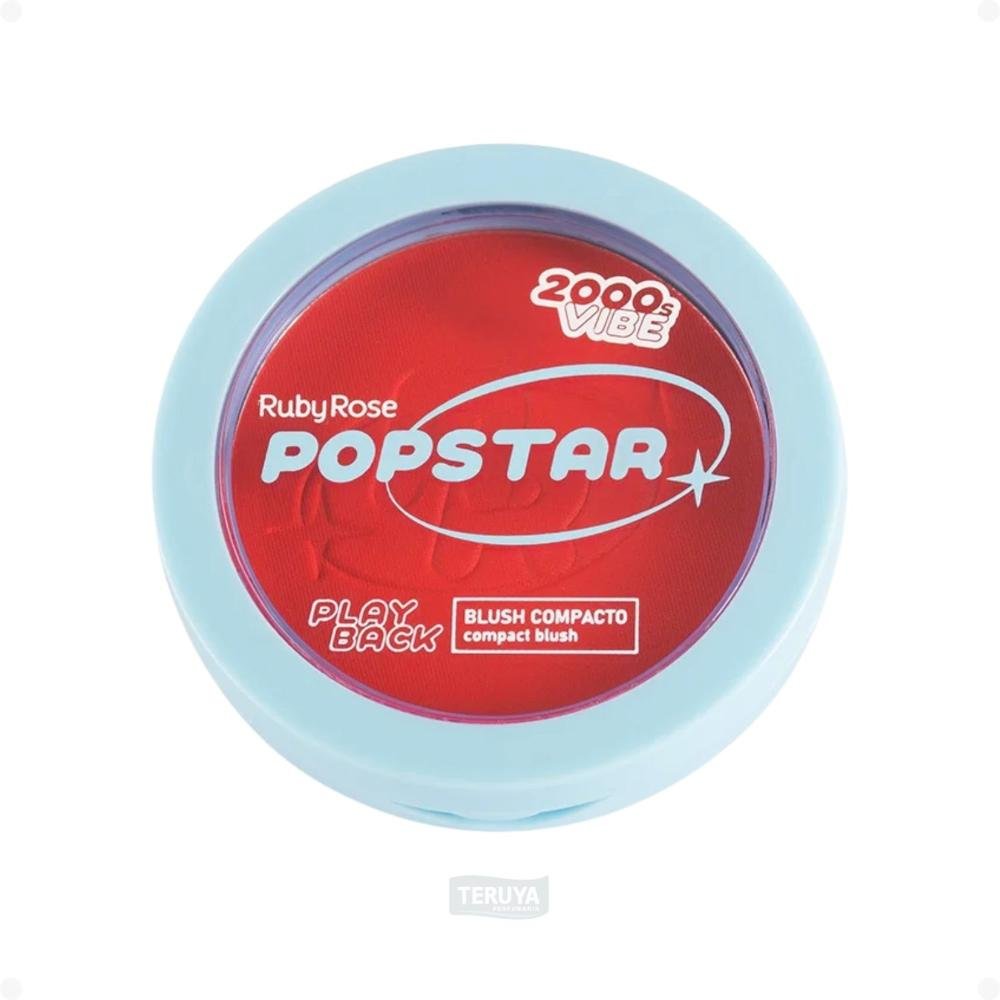 Blush Compacto Ruby Rose Popstar Play Back Friday HB-M08-6 ÚNICO 3