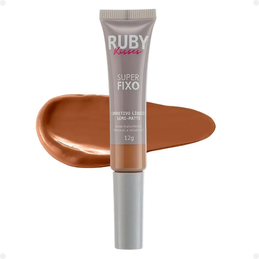 Corretivo Líquido Semi-Matte Ruby Kisses Super Fixo cor 38 12g