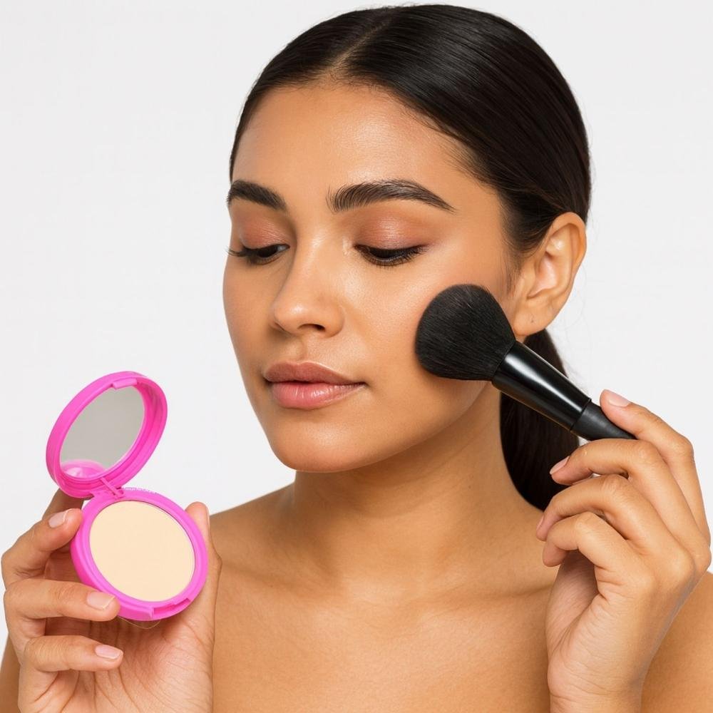 Pó Compacto Ruby Rose Popstar Fancy Face P20 HB-M406-2 ÚNICO 6