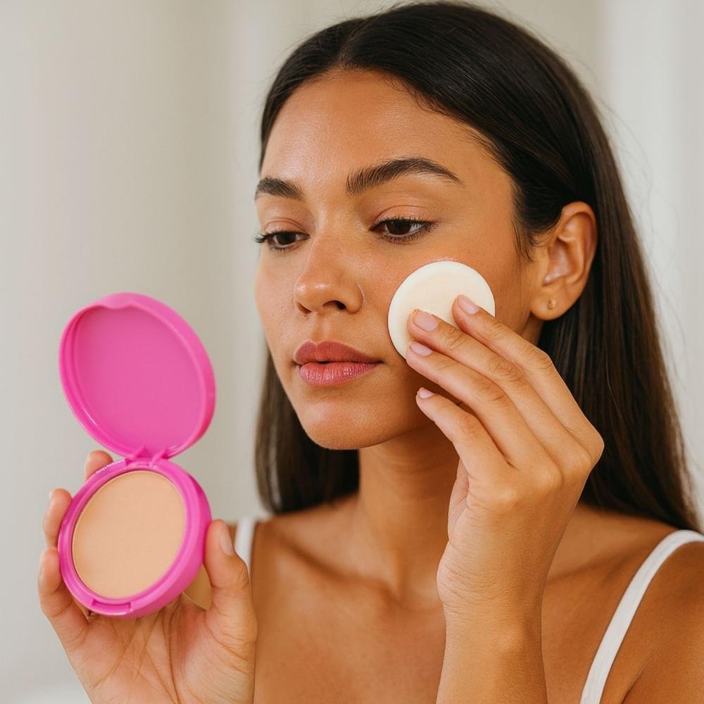 Pó Compacto Ruby Rose Popstar Fancy Face P30 HB-M406-3 ÚNICO 6