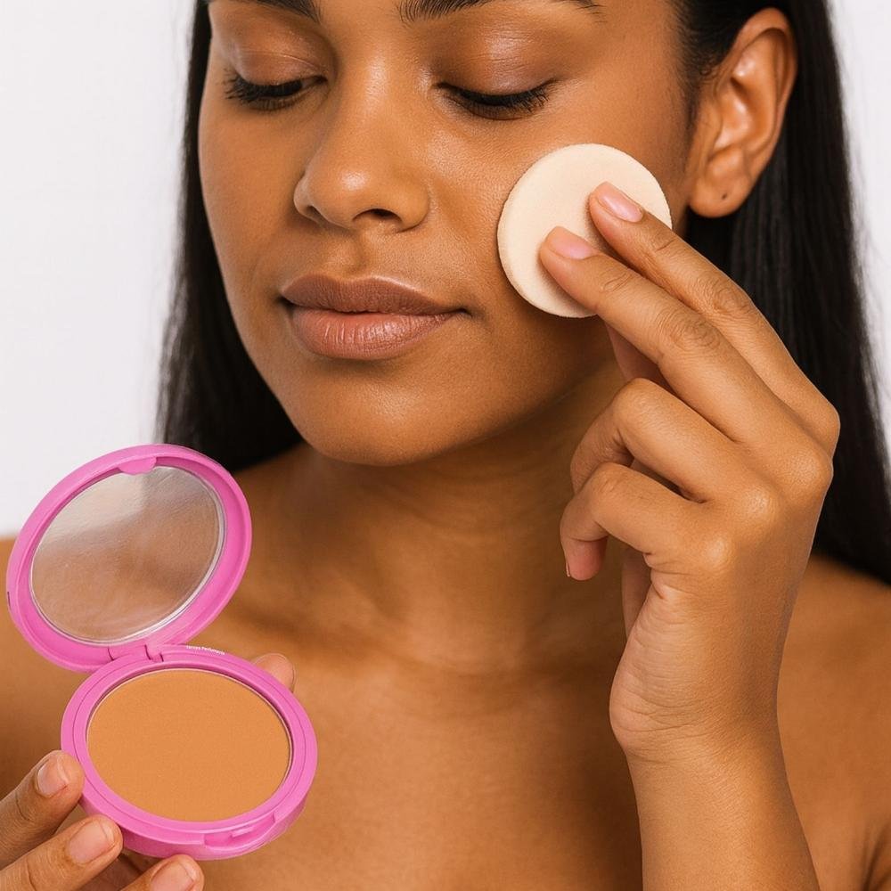 Pó Compacto Ruby Rose Popstar Fancy Face P60 HB-M406-6 ÚNICO 6