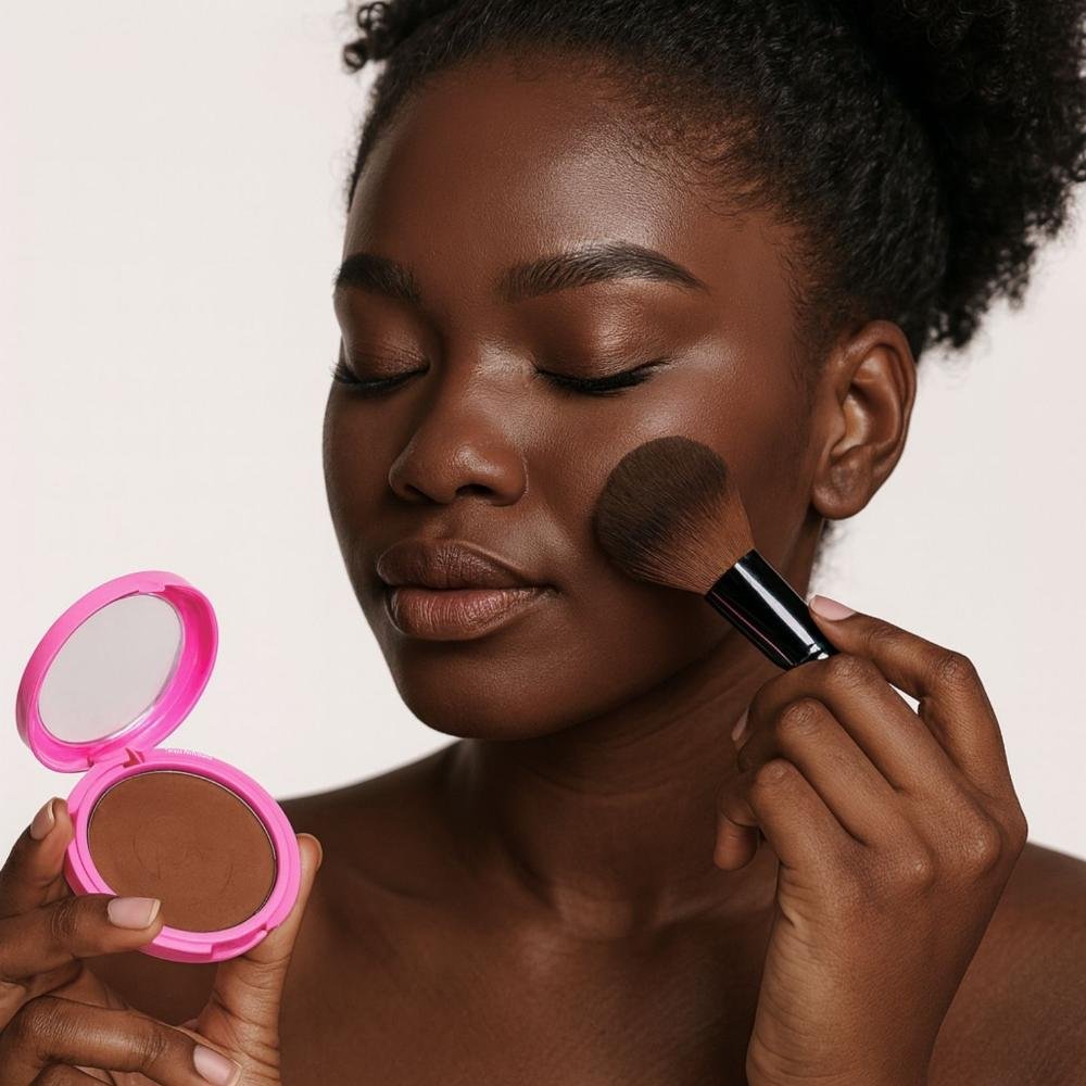 Pó Compacto Ruby Rose Popstar Fancy Face P70 HB-M406-7 ÚNICO 6