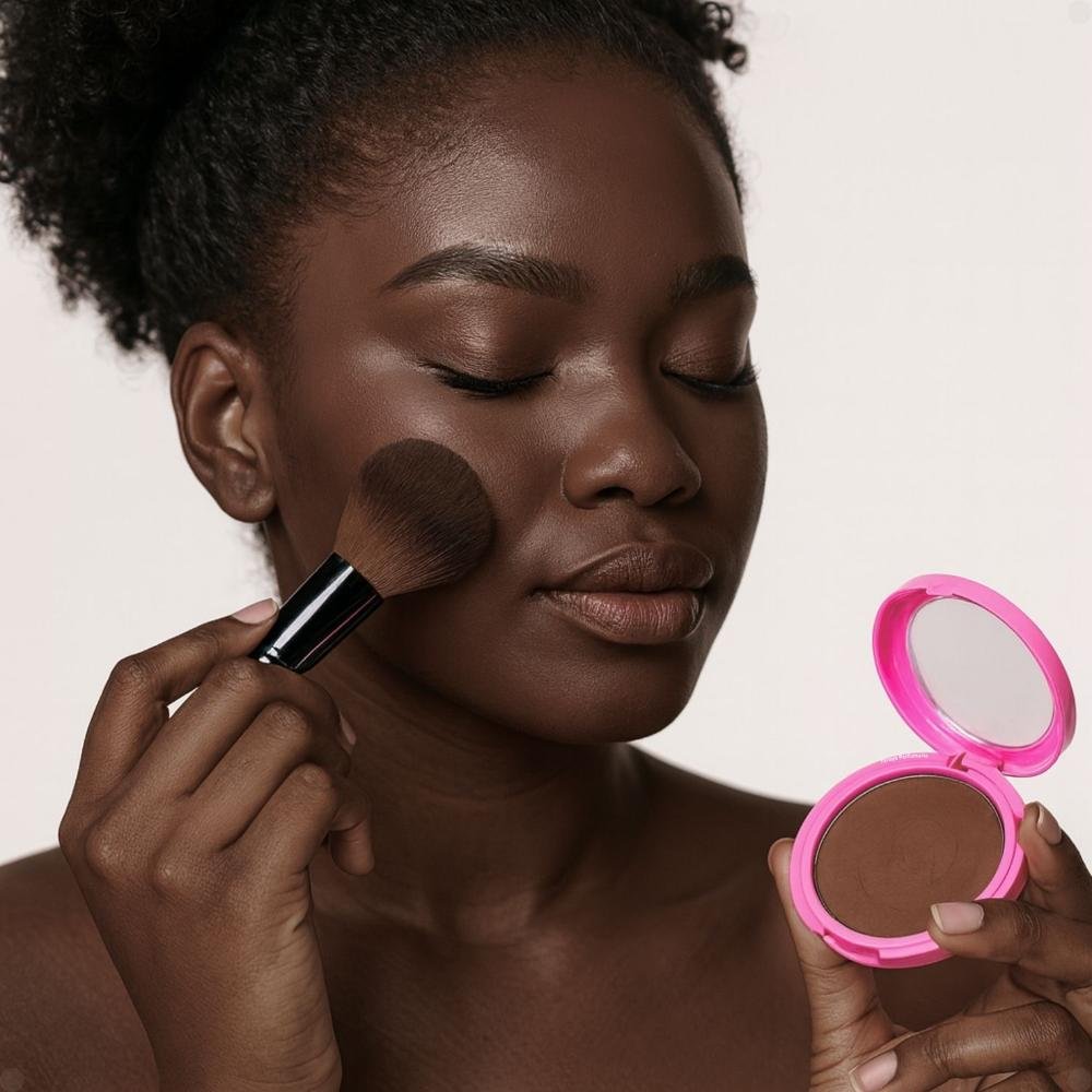 Pó Compacto Ruby Rose Popstar Fancy Face P80 HB-M406-8 ÚNICO 6