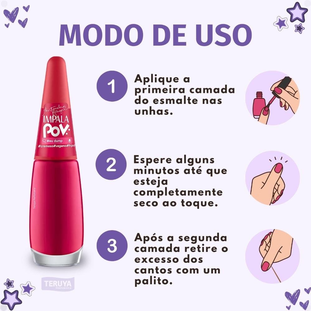 Esmalte Cremoso Impala Pov Meu Dump ÚNICO 6