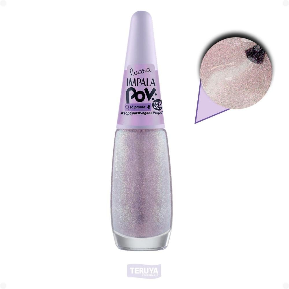 Esmalte Top Coat Impala Pov Tô Pronta ÚNICO 3