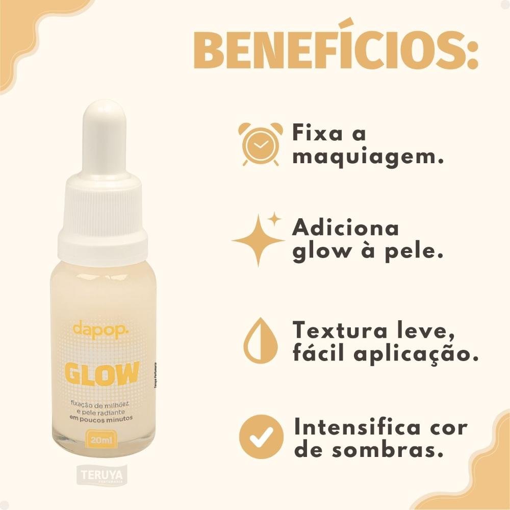 Blindagem Glow Dapop Gold 20ml 20ml 2