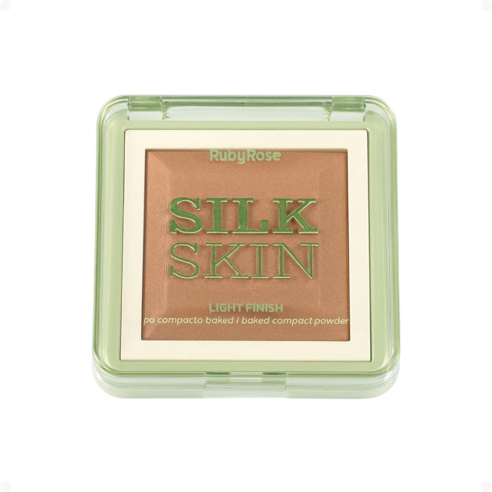 Pó Compacto Ruby Rose Silk Skin Light Finish PC40 HB-M403-4