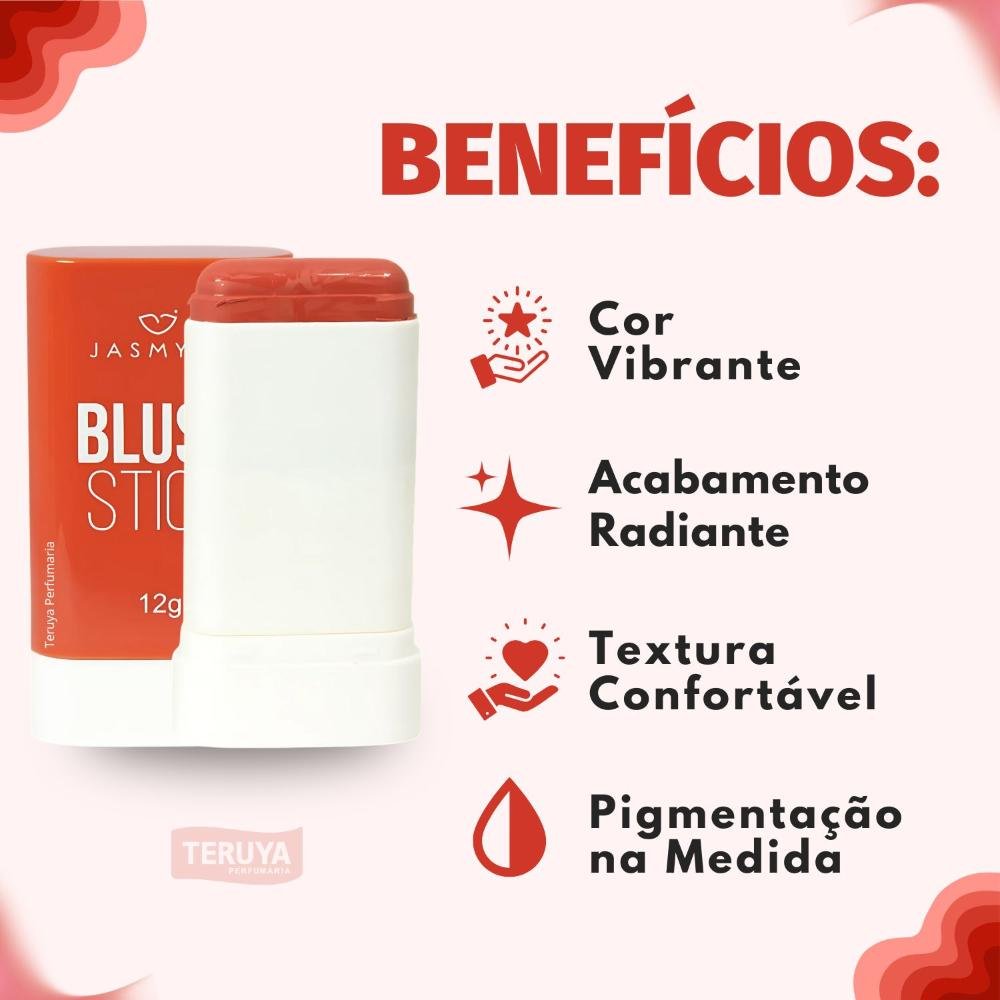 Blush Stick Jasmyne Coral J0107 12g 2