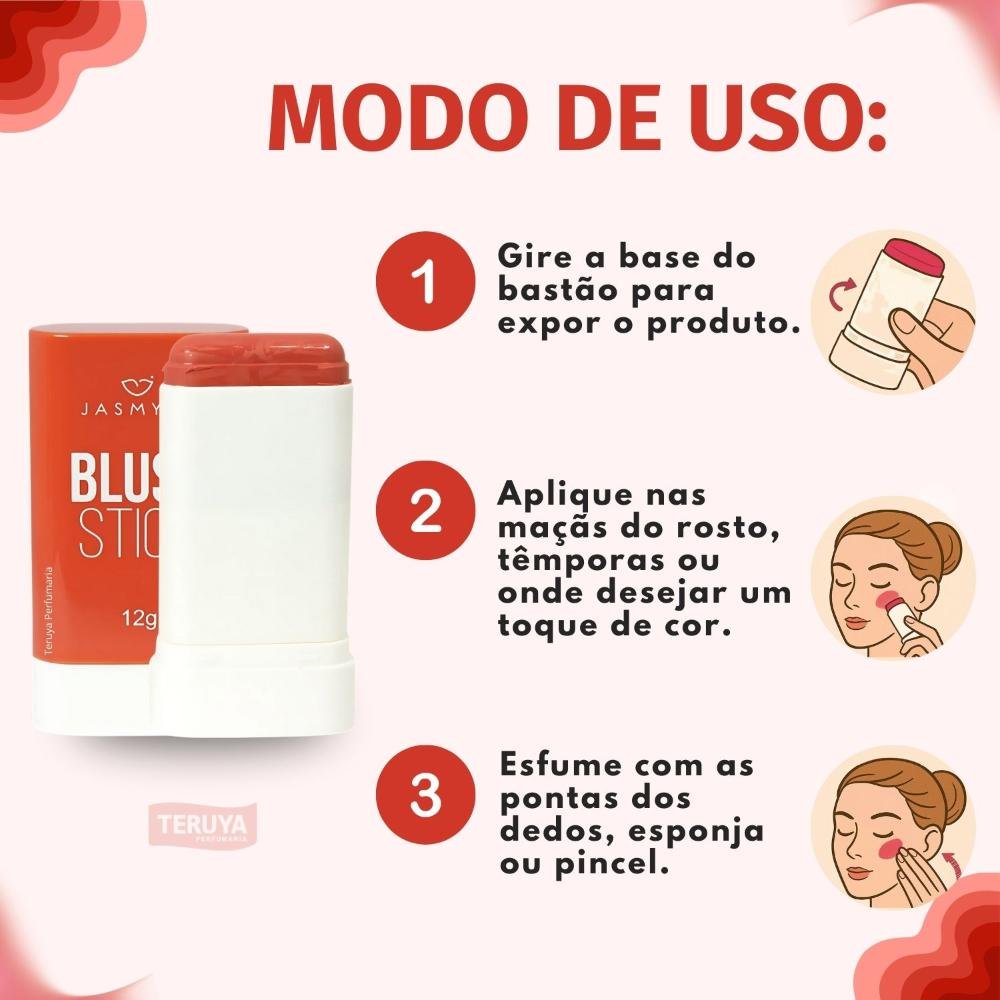 Blush Stick Jasmyne Coral J0107 12g 7