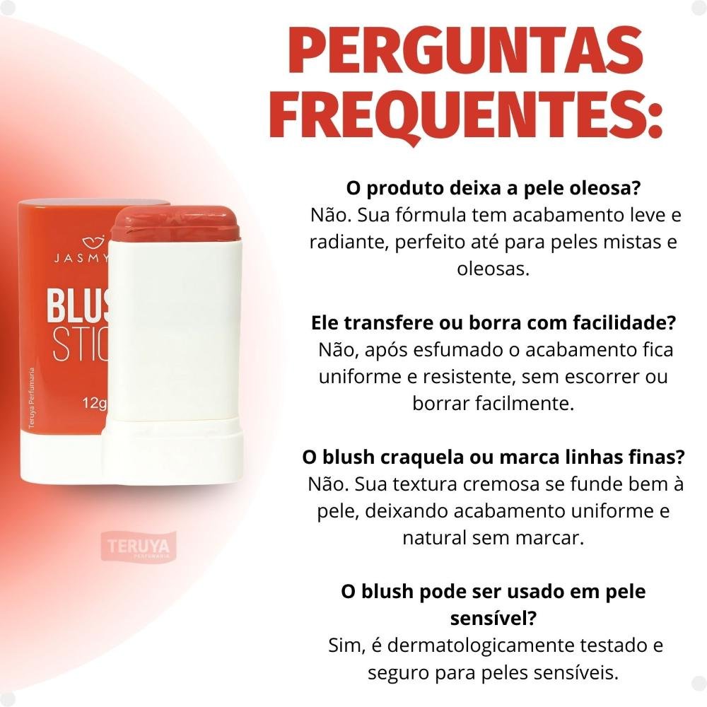 Blush Stick Jasmyne Coral J0107 12g 8