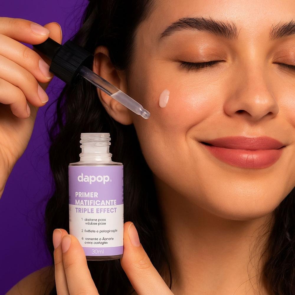 Primer Matificante Dapop Triple Effect 30ml 30ml 4