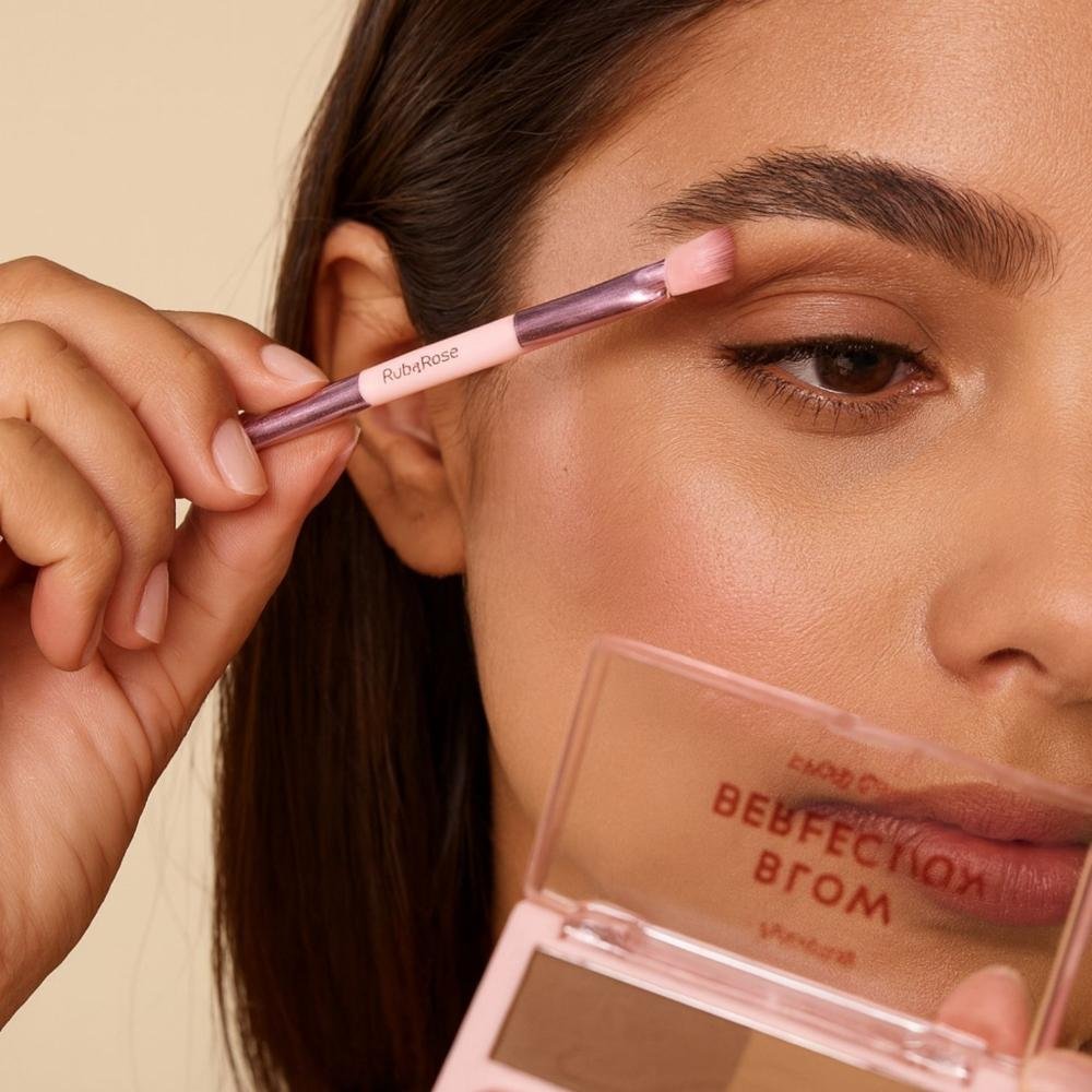 Sombra para Sobrancelhas Duo Ruby Rose Brow Perfection Duo 01 HB-E2501-1 ÚNICO 6