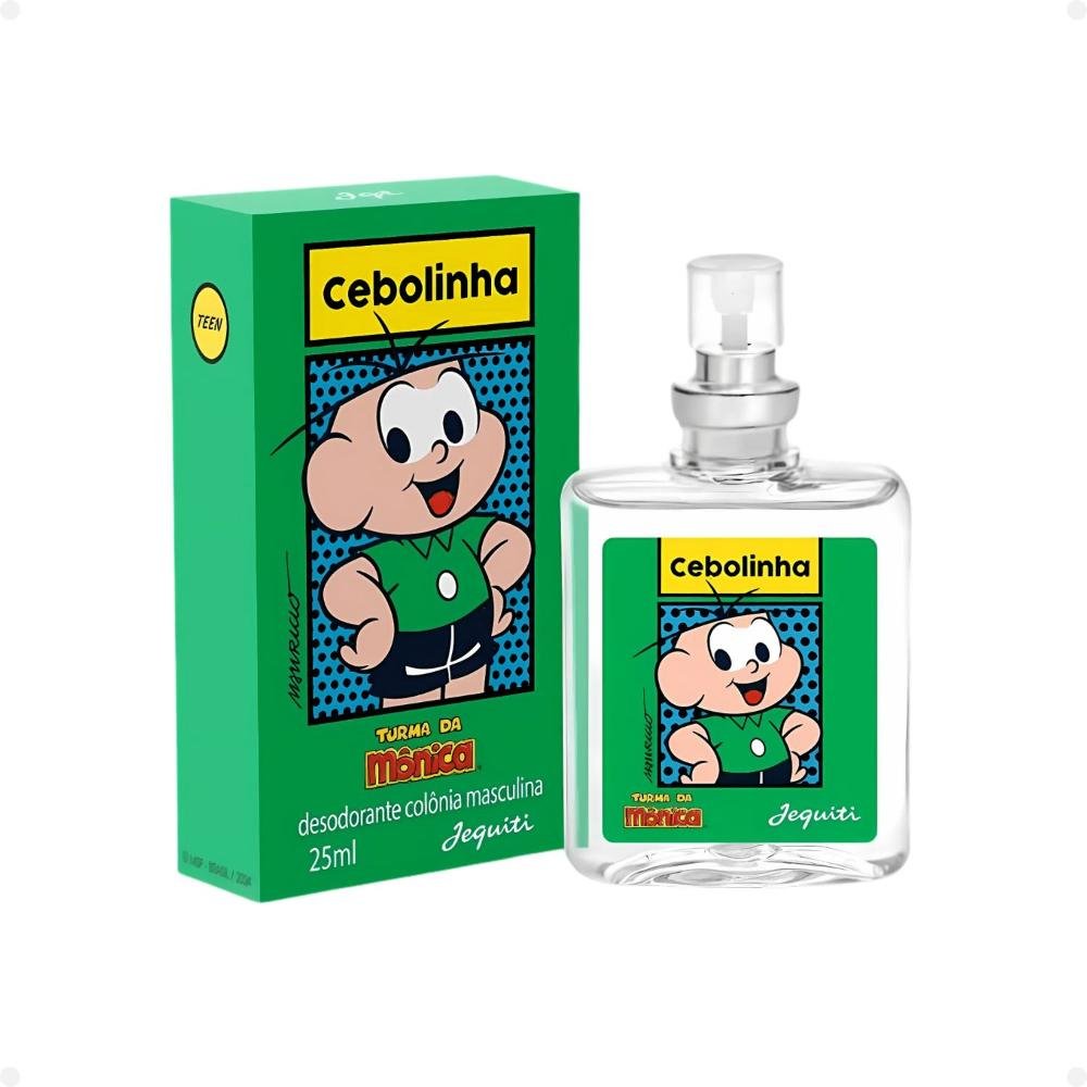 Kit Jequiti Teen Desodorante Colônia: Cebolinha e Chico Bento 25ml ÚNICO 3