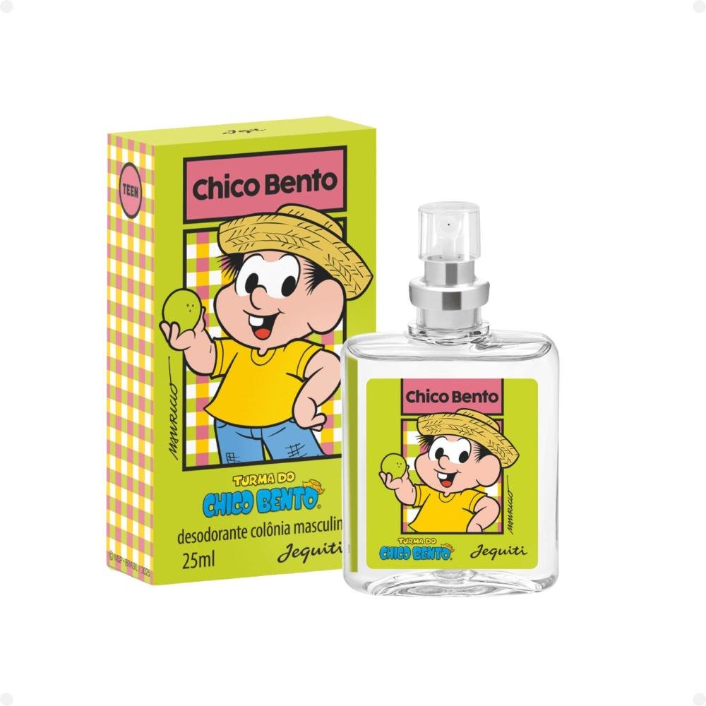 Kit Jequiti Teen Desodorante Colônia: Cebolinha e Chico Bento 25ml ÚNICO 4