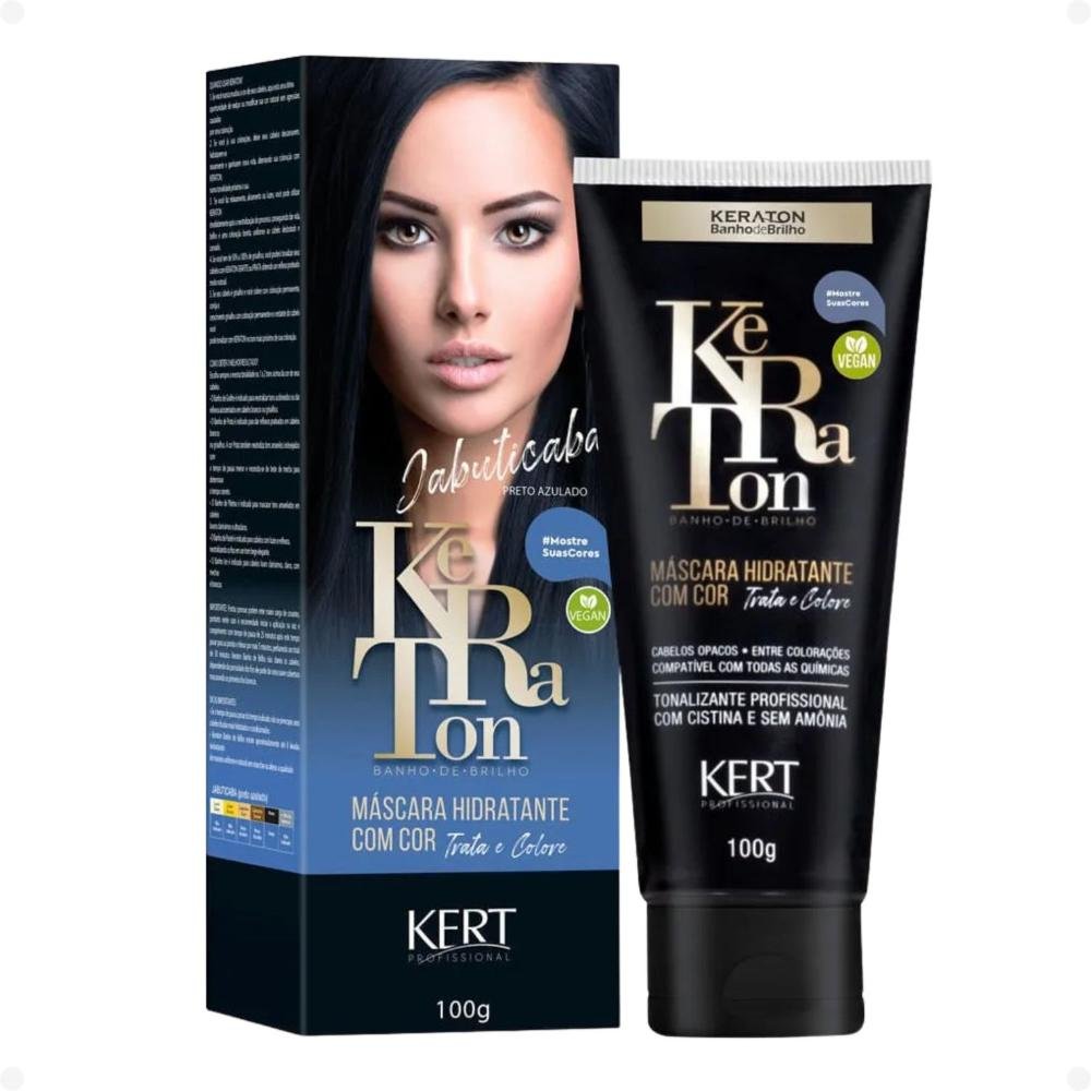 Tonalizante Banho de Brilho Keraton Vegan Jabuticaba 100g