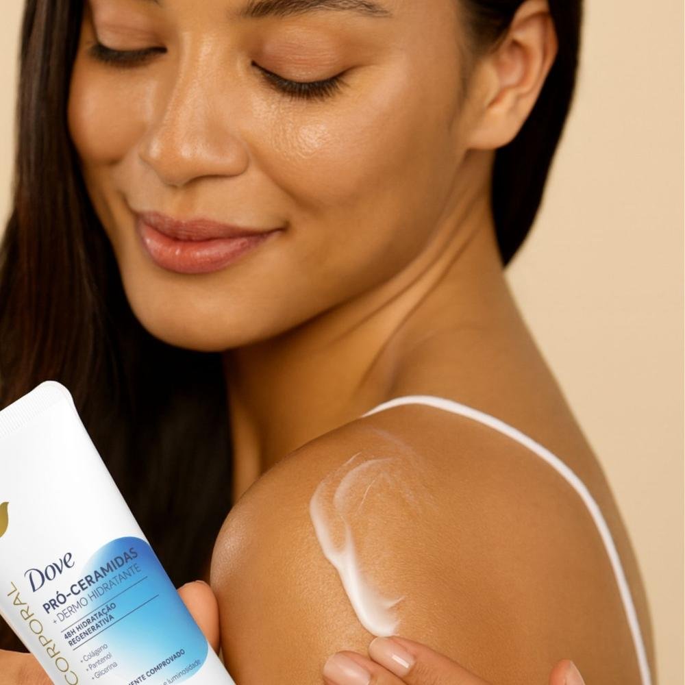 Kit Dove Hidratante Pró-Ceramidas: Óleo Sérum Deo Corporal 150ml e Sérum Deo Hidratante 180ml ÚNICO 4
