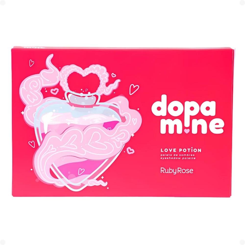 Paleta De Sombras Ruby Rose Dopamine Love Potion Hb-f2609 ÚNICO 3