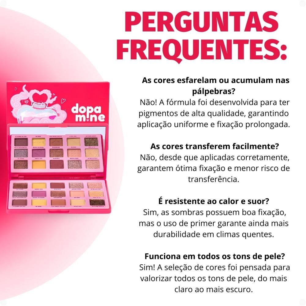 Paleta De Sombras Ruby Rose Dopamine Love Potion Hb-f2609 ÚNICO 8