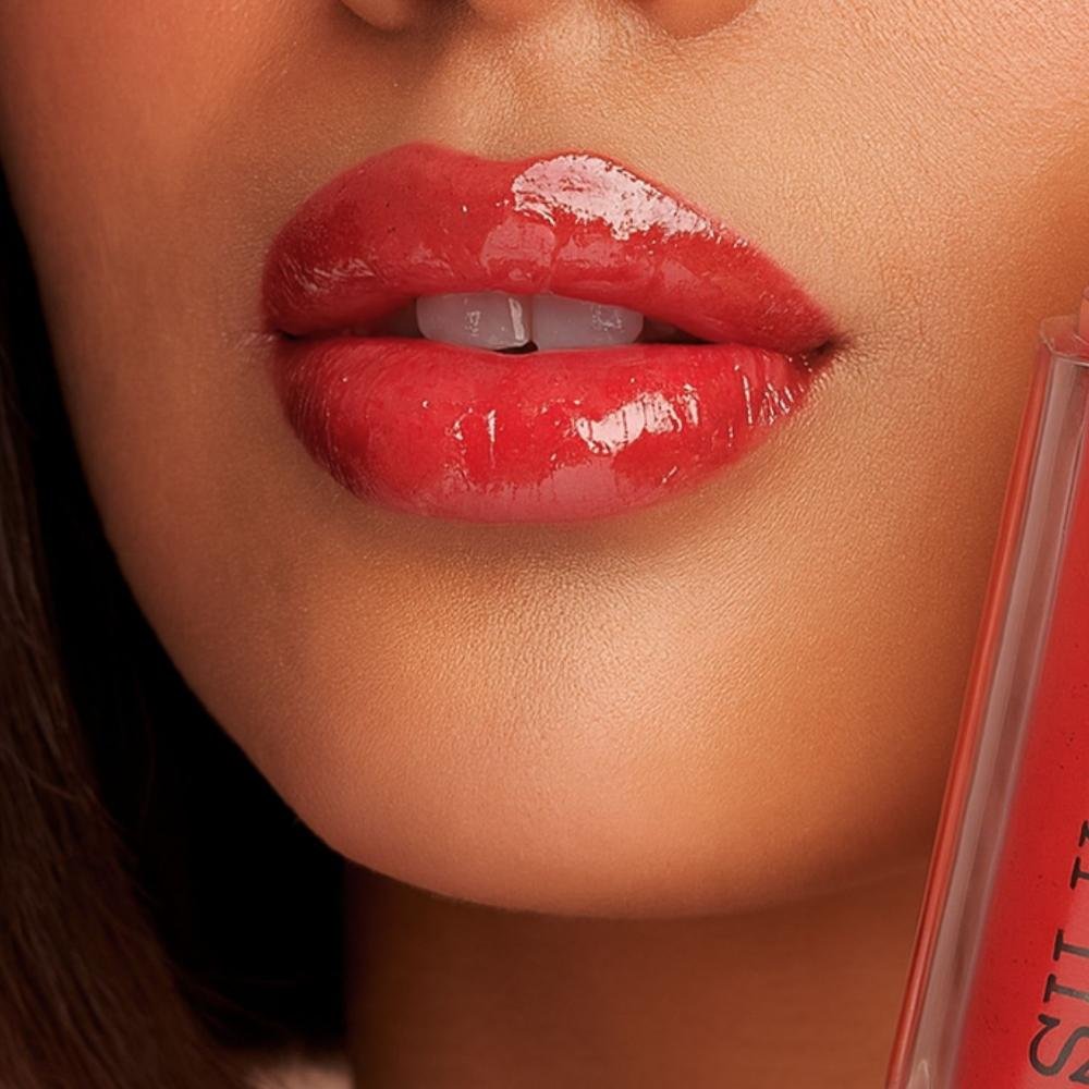 Lip Oil Ruby Rose Silk Skin Nectar Lips Shine Rouge Hb-l6504-1 Shine Rouge 4