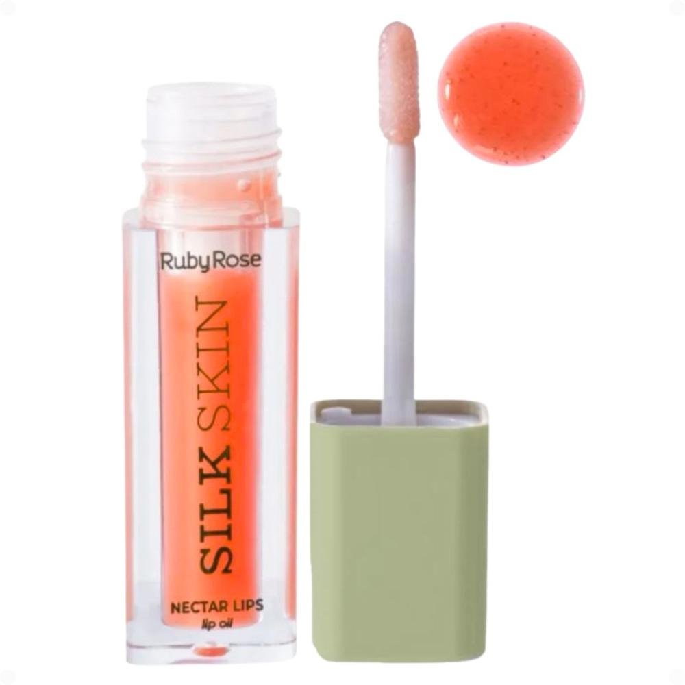 Lip Oil Ruby Rose Silk Skin Nectar Lips Deep Ruby Hb-l6504-2