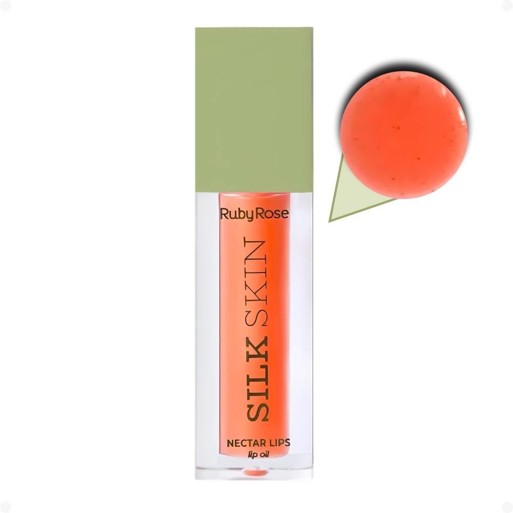 Lip Oil Ruby Rose Silk Skin Nectar Lips Deep Ruby Hb-l6504-2 Deep Ruby 3