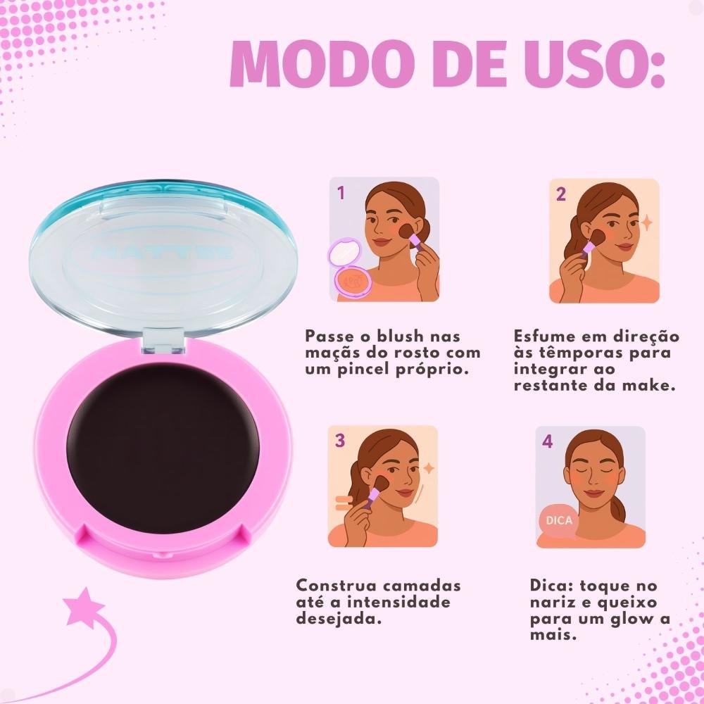 Blush Cremoso Ruby Rose Popstar Paparazzi Hb-M04-3 ÚNICO 8
